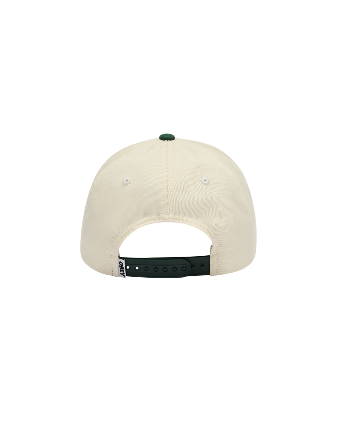 OBEY DELTA 5 PANEL SNAPBACK SPRUCE MULTI