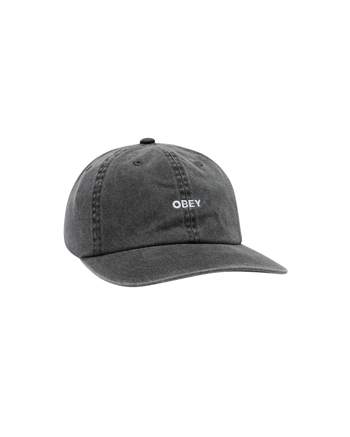 PIGMENT BOLD 6 PANEL STRAPBACK PIGMENT BLACK