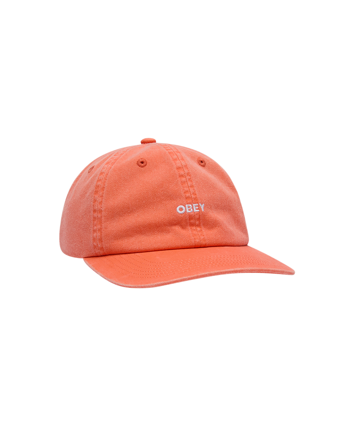 PIGMENT BOLD 6 PANEL STRAPBACK PIGMENT ORANGE