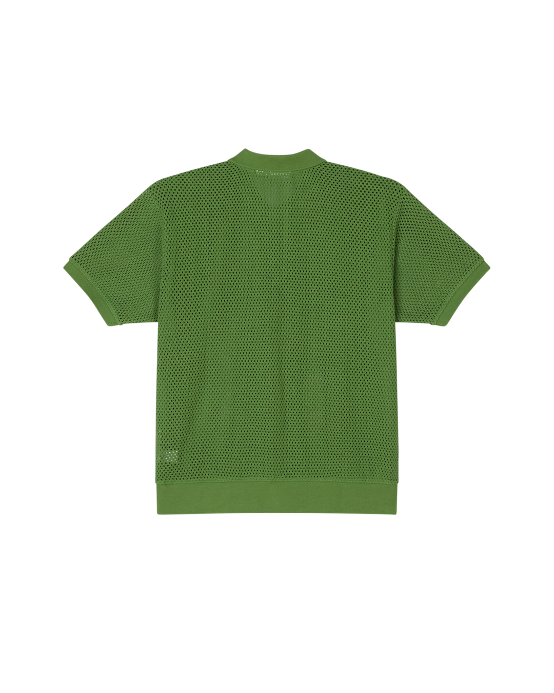 SARATOGA MESH POLO SS -  PIQUANT GREEN