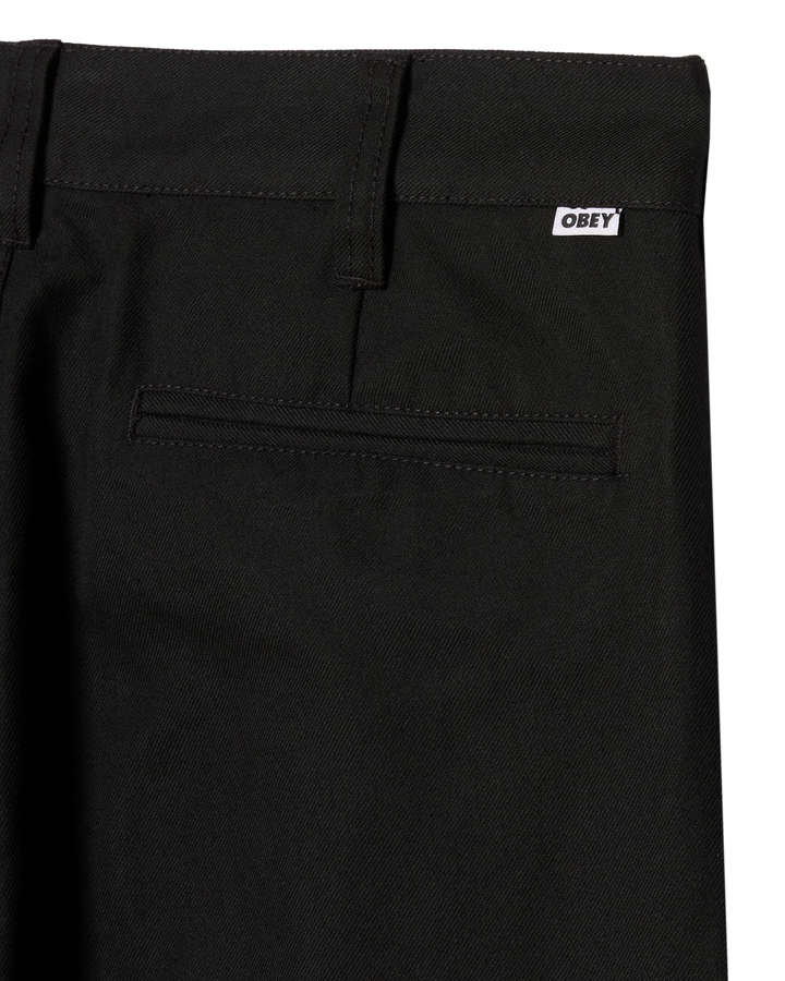 ARMEL PLEATED PANT - BLACK
