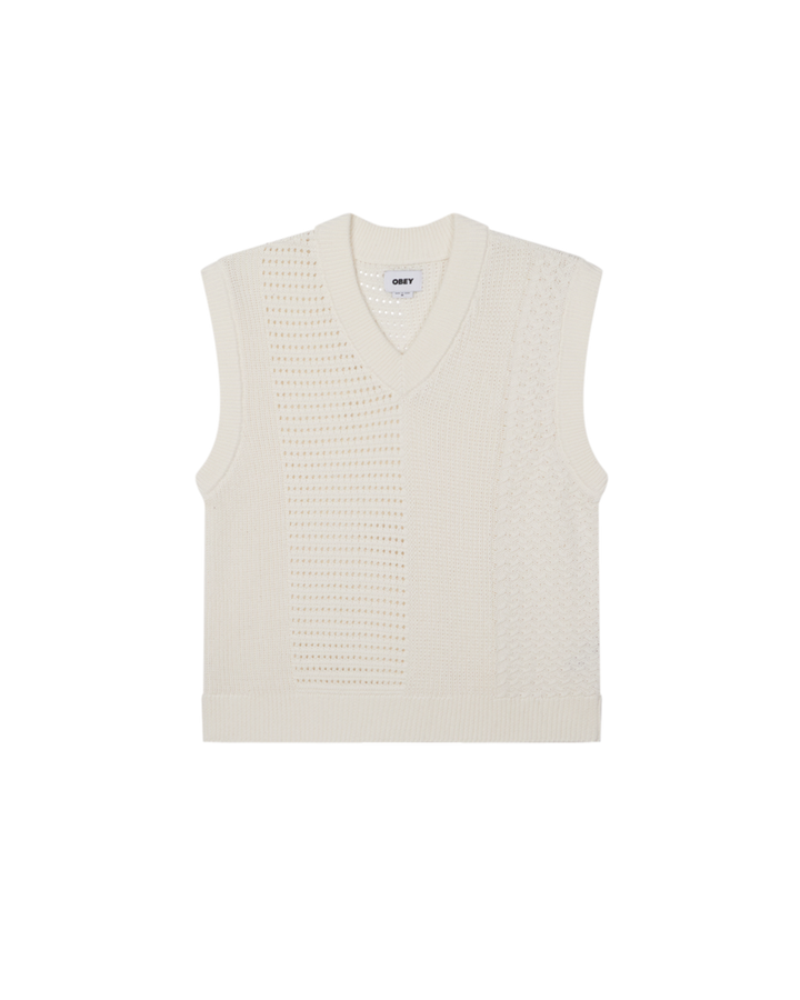GARRET SWEATER VEST CREAM