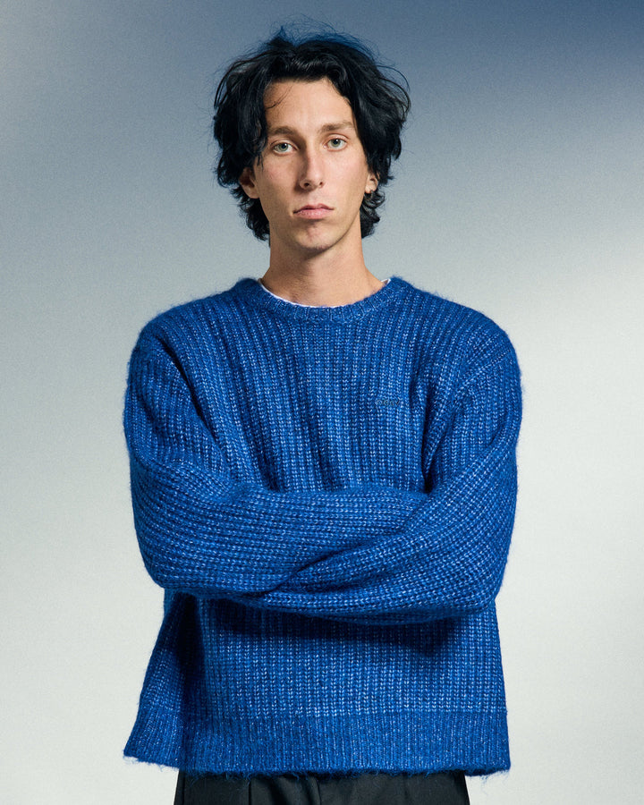 OBEY DEXTER - SWEATER SURF BLUE