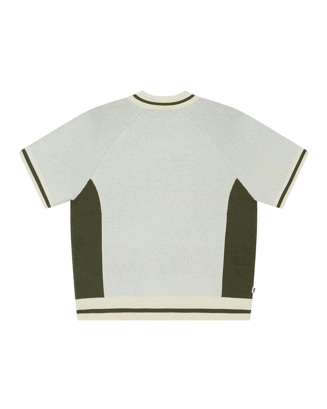 OBEY SPORT POLO SWEATER UNBLEACHED MULTI