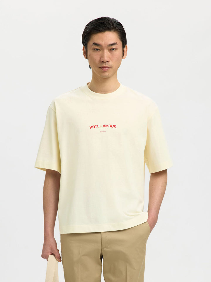 LIAM SS O-NECK TEE HOTEL AMOUR