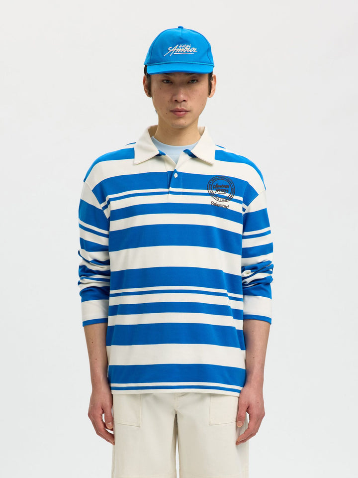 LS POLO HOTEL AMOUR - Egret_Victoria Blue