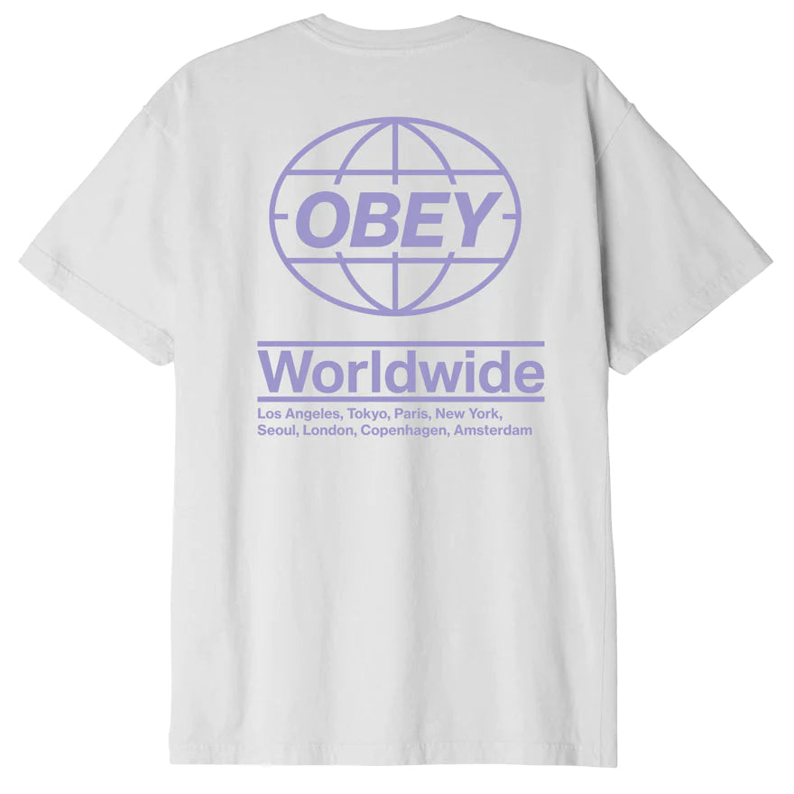 Global white Tee