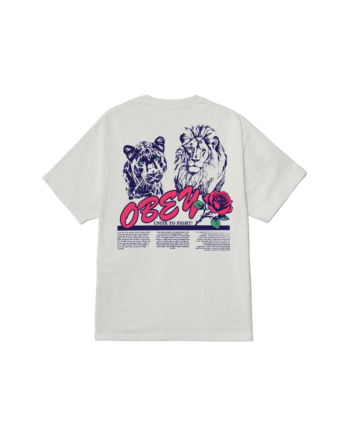 OBEY UNITE & FIGHT PIGMENT VINTAGE - WHITE
