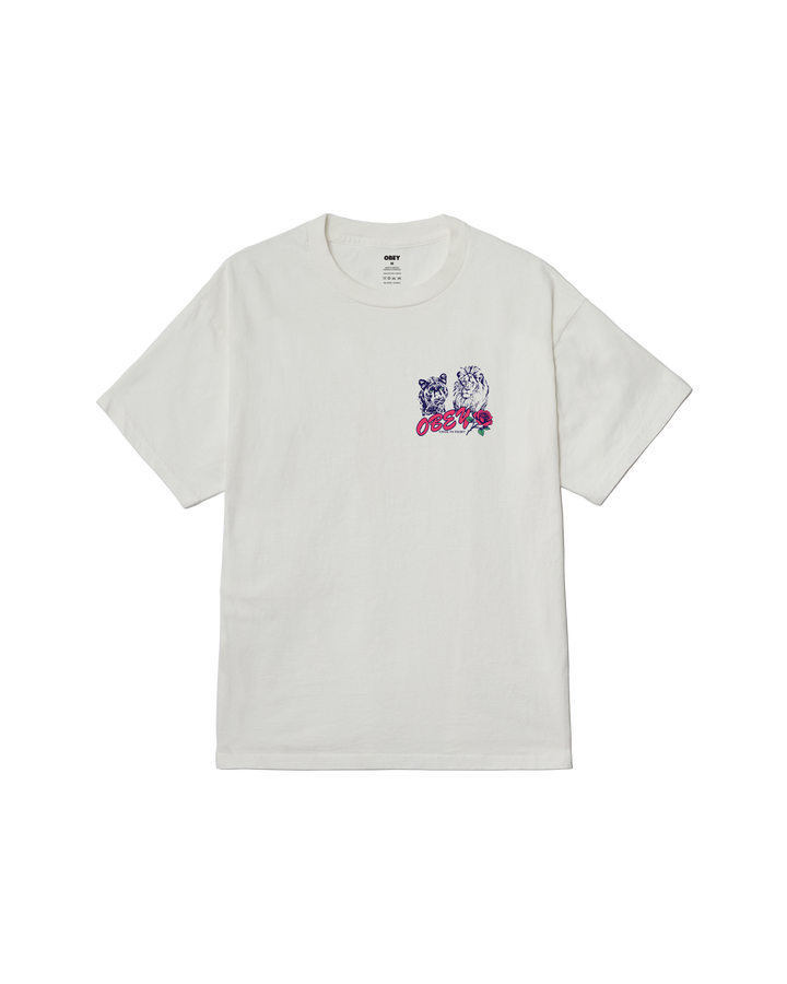 OBEY UNITE & FIGHT PIGMENT VINTAGE - WHITE