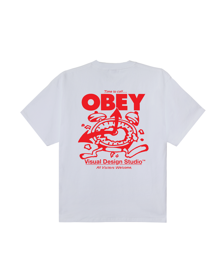 TIME TO CALL OBEY  - WHITE