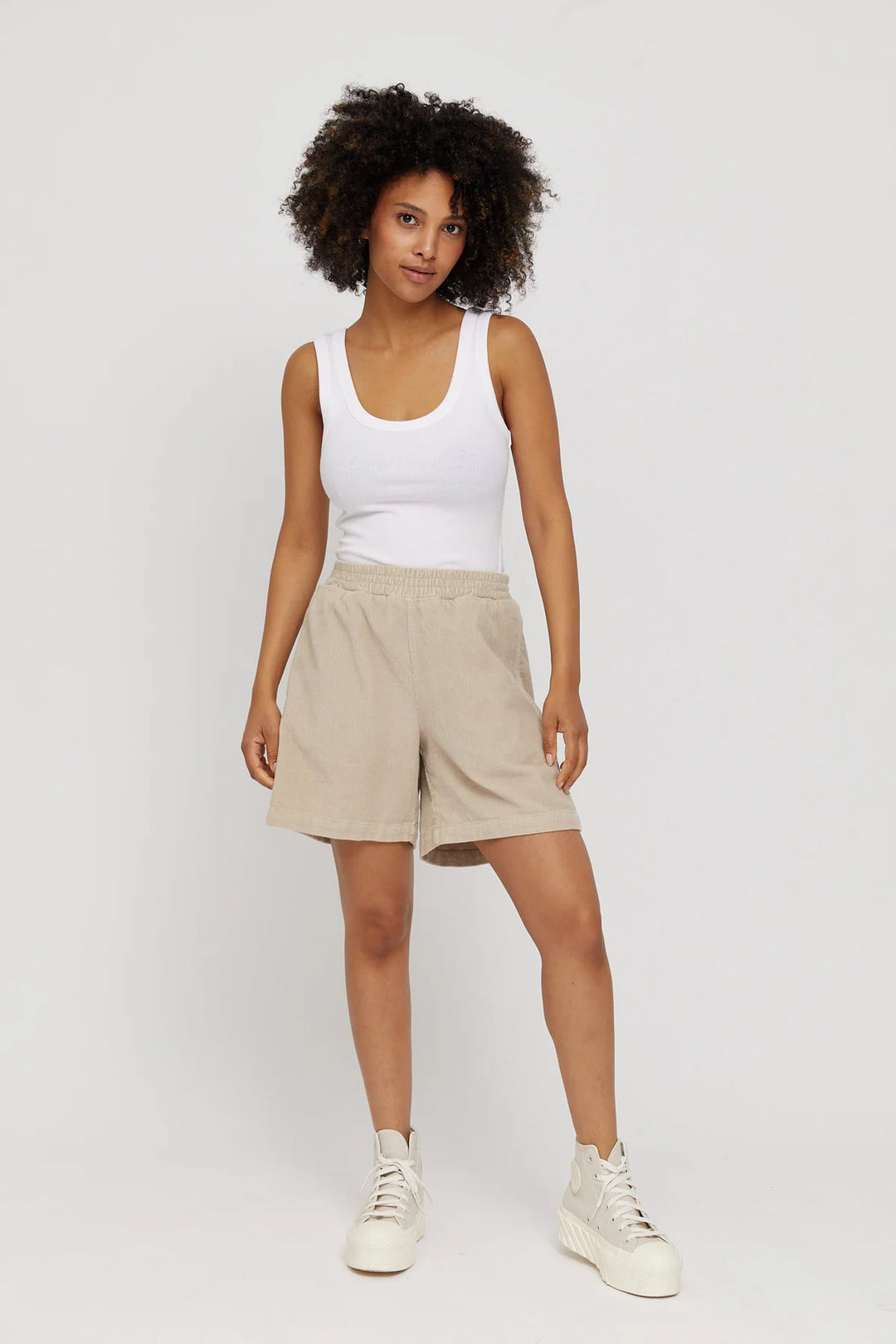 Shorts "Toma" - greige