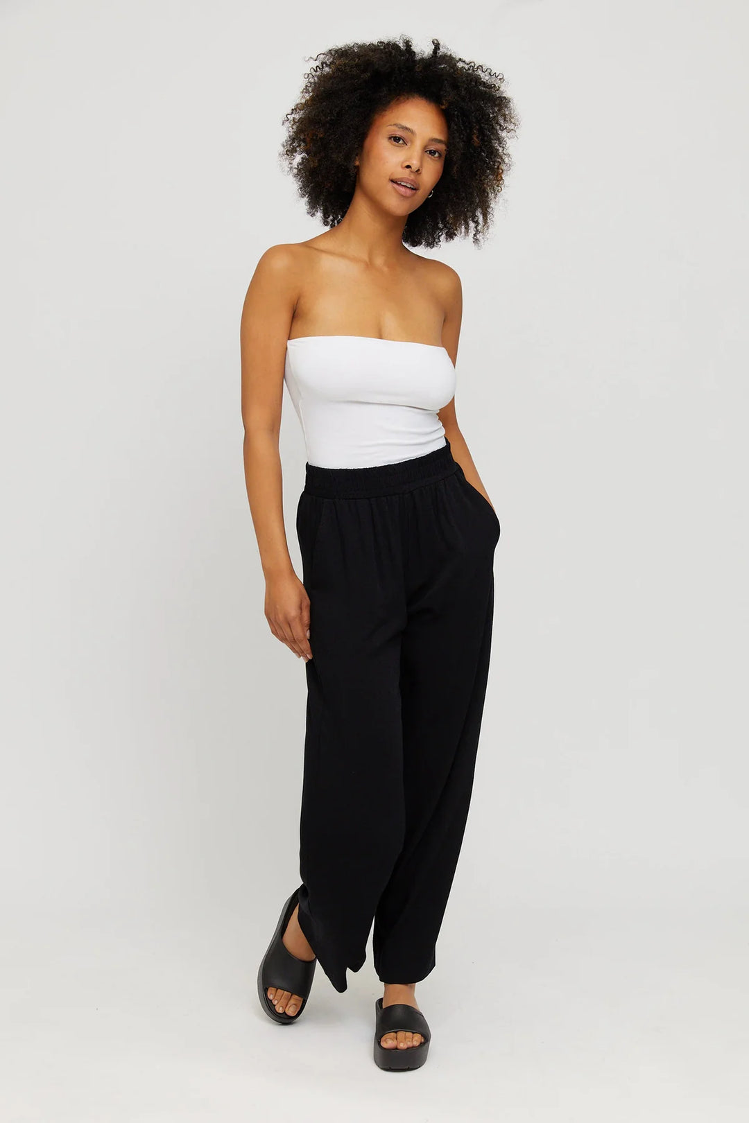 Pants "Cherry" -black