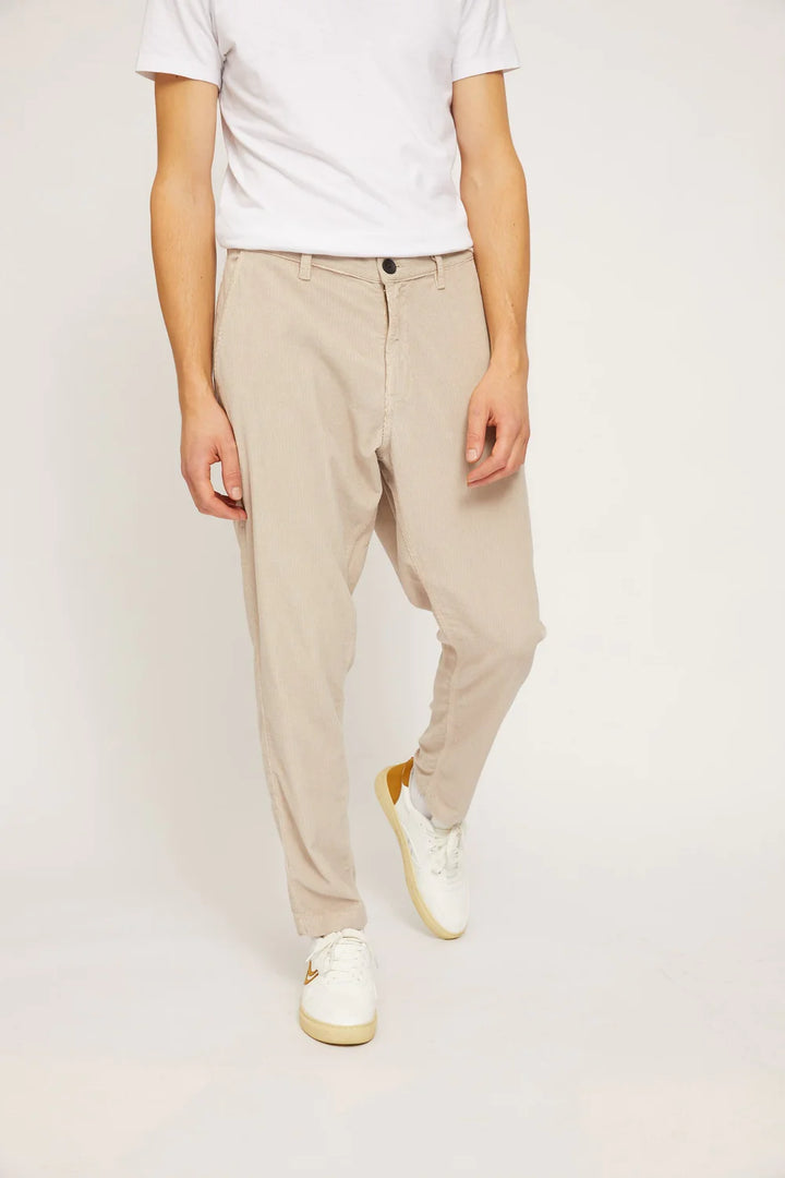 NEWTON CHINO PANTS - greige