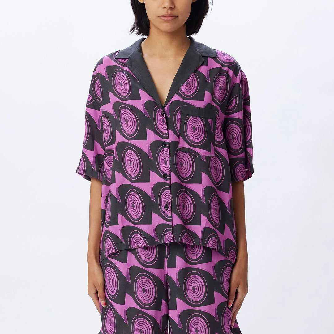 MARIA RESORT SHIRT VERY FUCHSIA MULTI