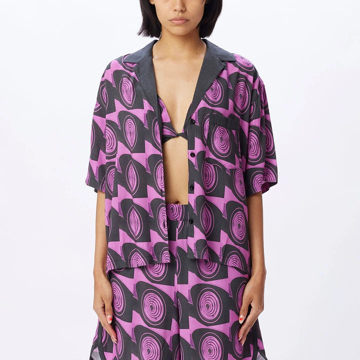MARIA RESORT SHIRT VERY FUCHSIA MULTI