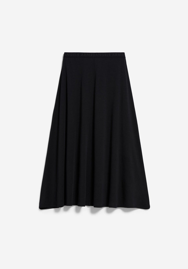 ILENIAA LARAA MIDI SKIRT - black