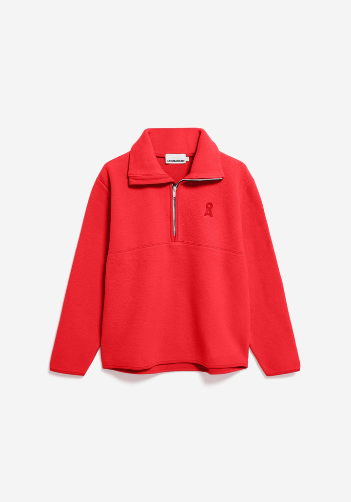 HAARLEENAA COTTON FLEECE  - mars red