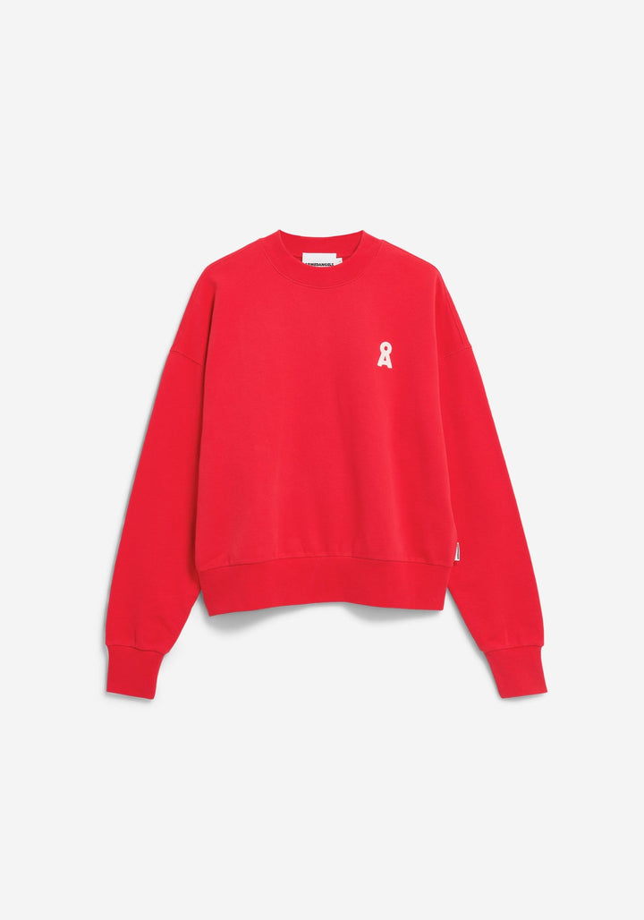ICONIC Å ALIZAA SWEAT - mars red