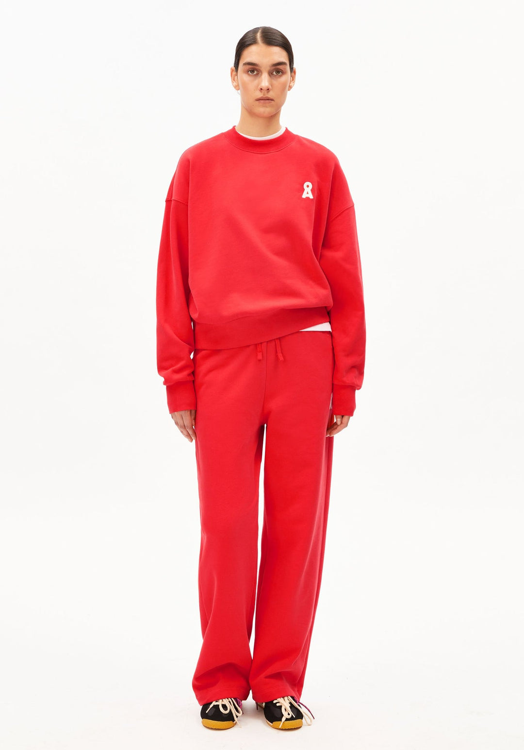 ICONIC Å ALIZAA SWEAT - mars red