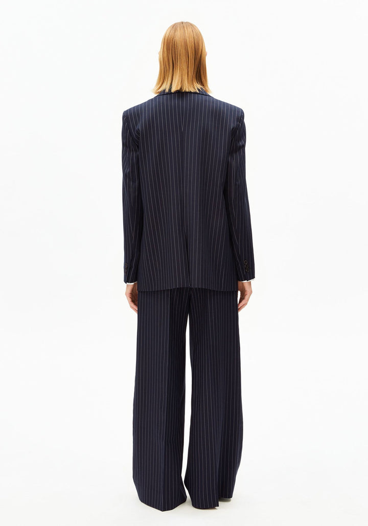 MIKULAA NADELSTREIFENBLAZER - night sky-white