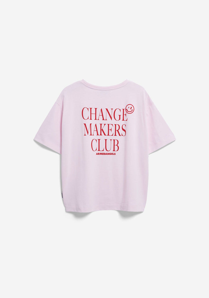 GIANNAA CHAANGE T-SHIRT - pink mist