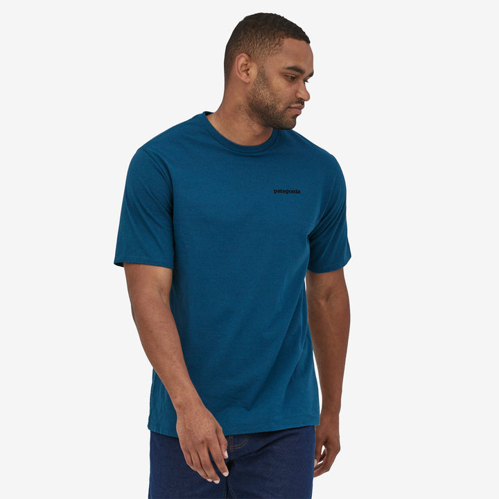 P-6 Logo Responsibili-Tee - wavy blue