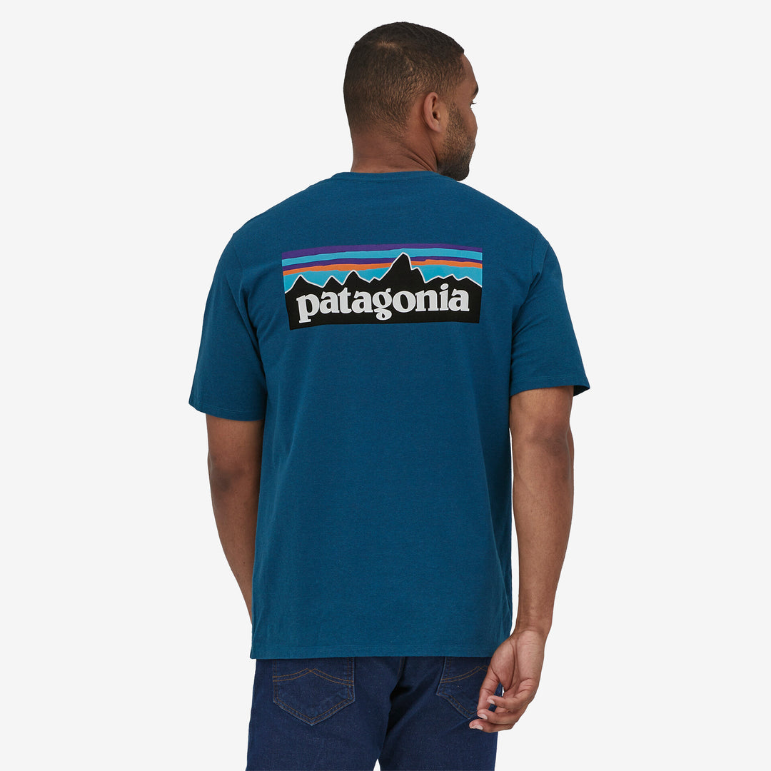 P-6 Logo Responsibili-Tee - wavy blue