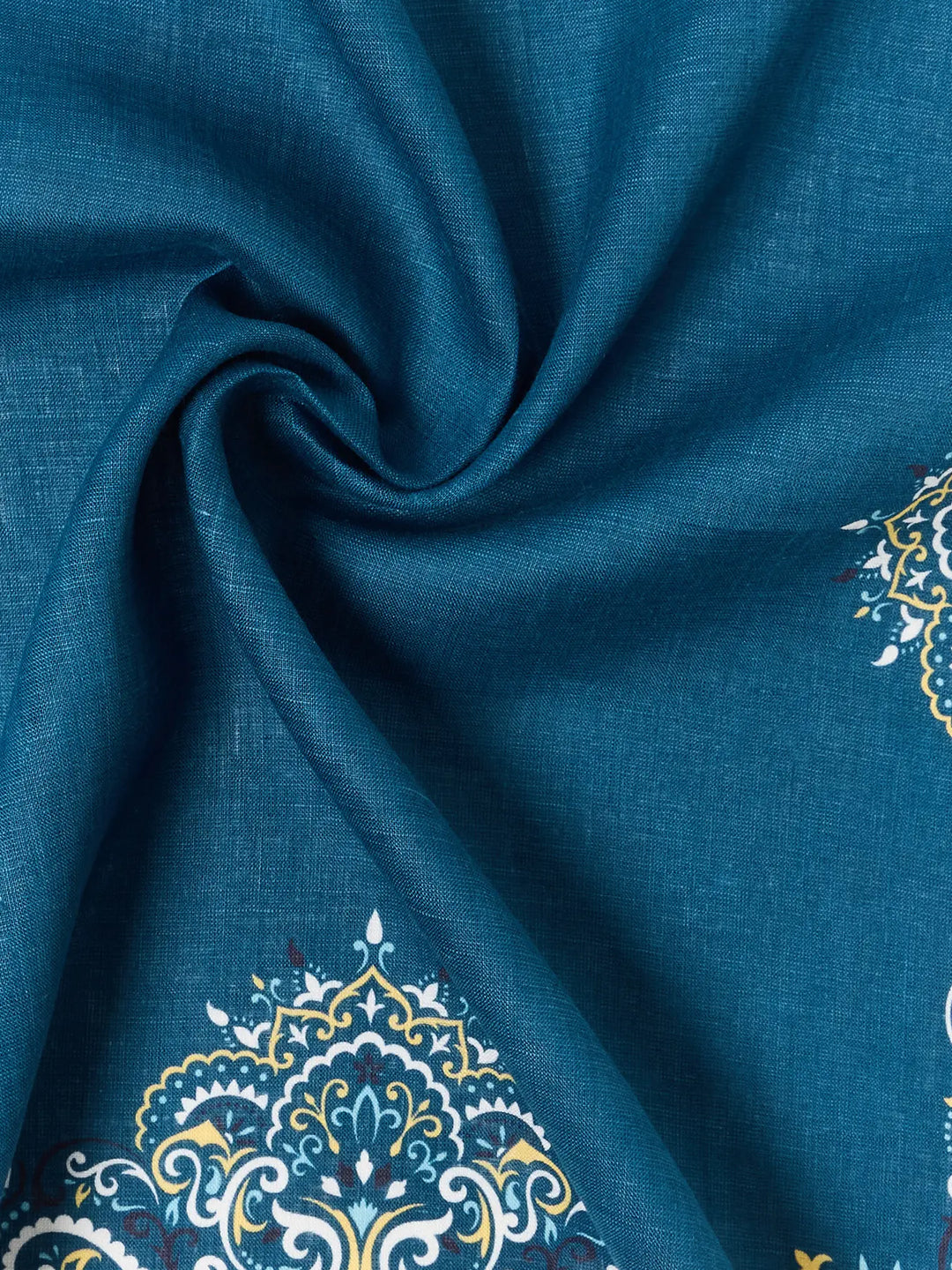 SLH COLE LINEN BANDANA - sea egret