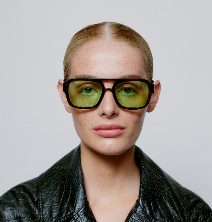 Kaya - Demi Tortoise green Lens