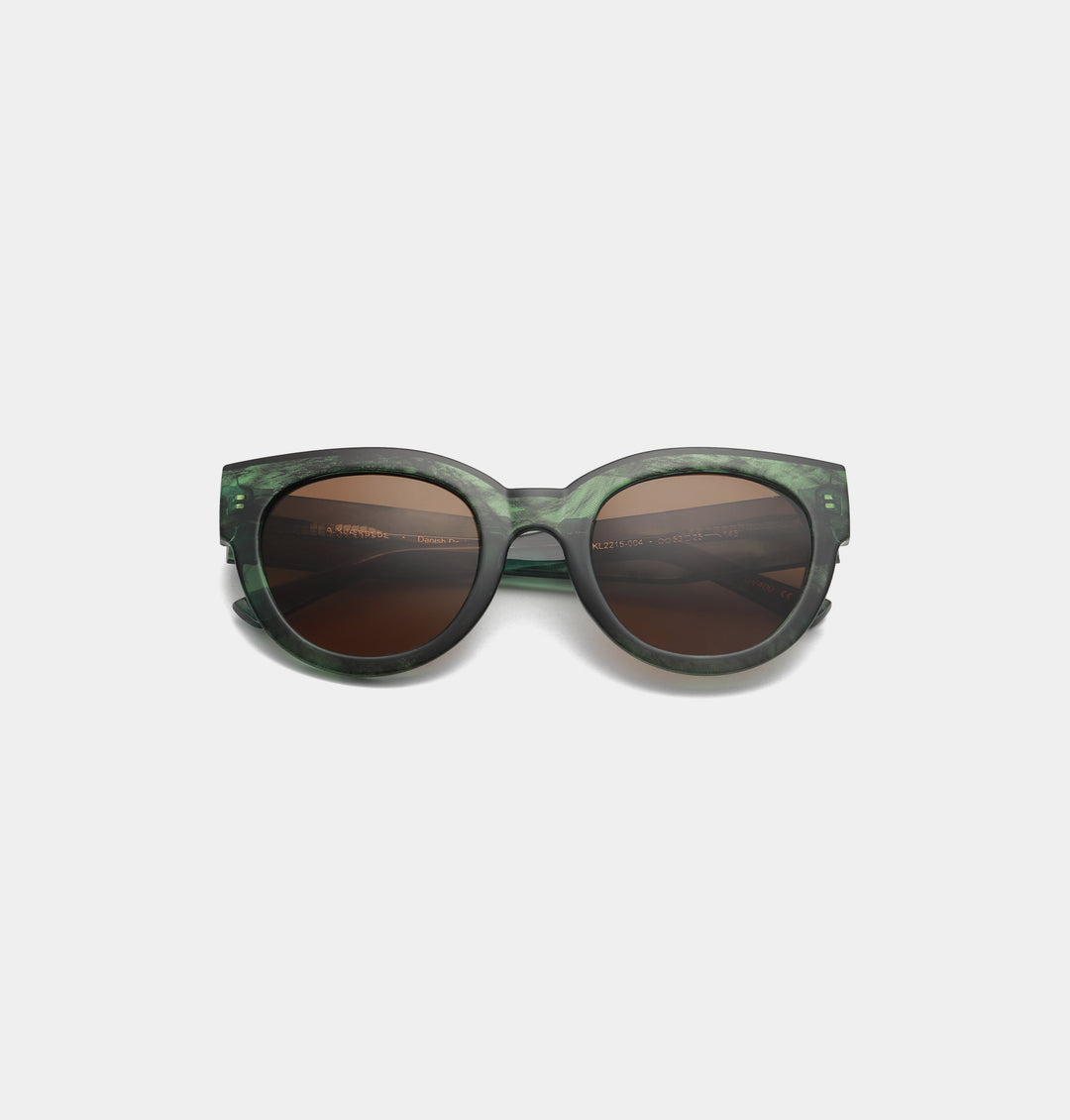 Lilly- Green Marble Transparent