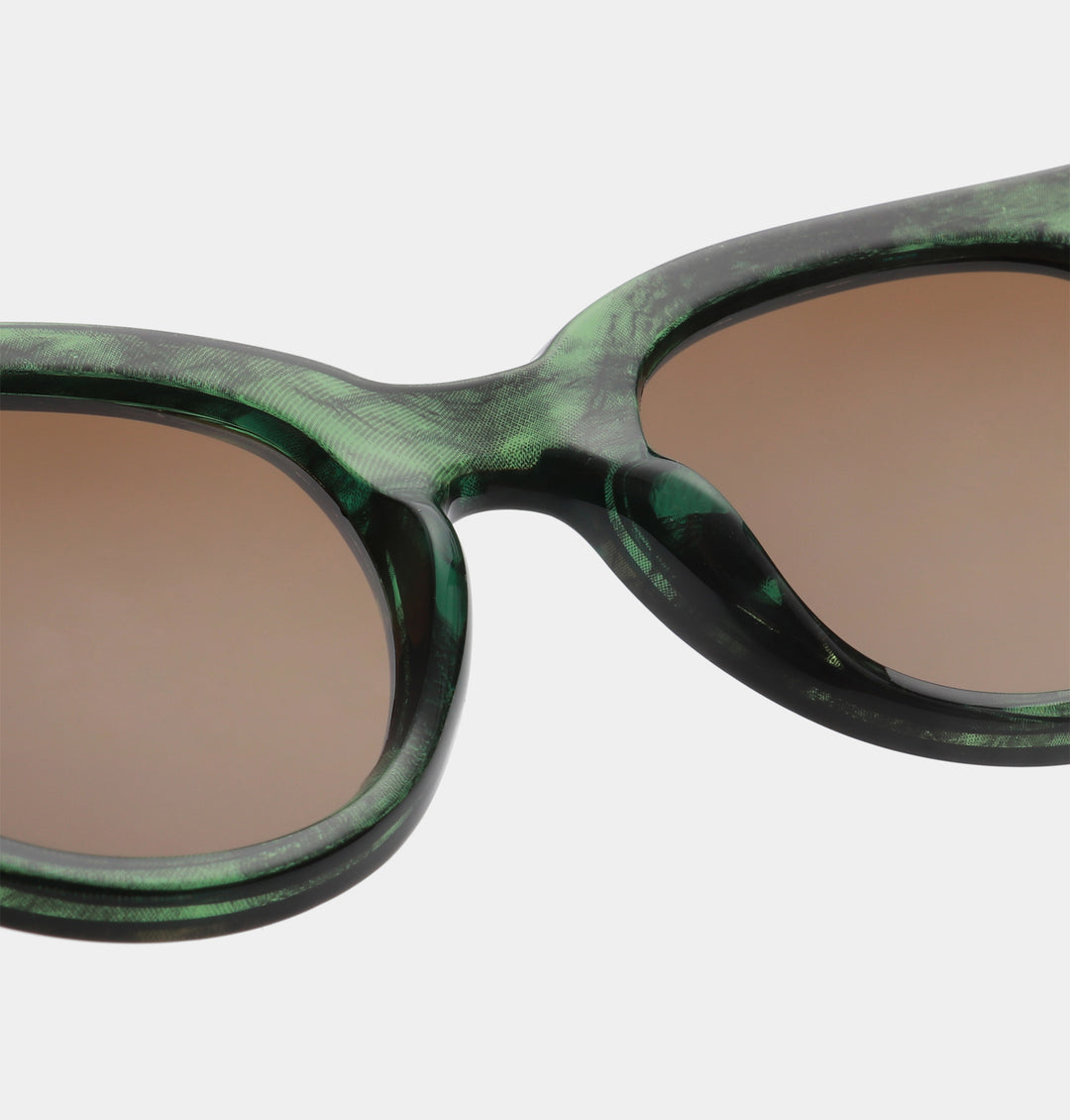Lilly- Green Marble Transparent