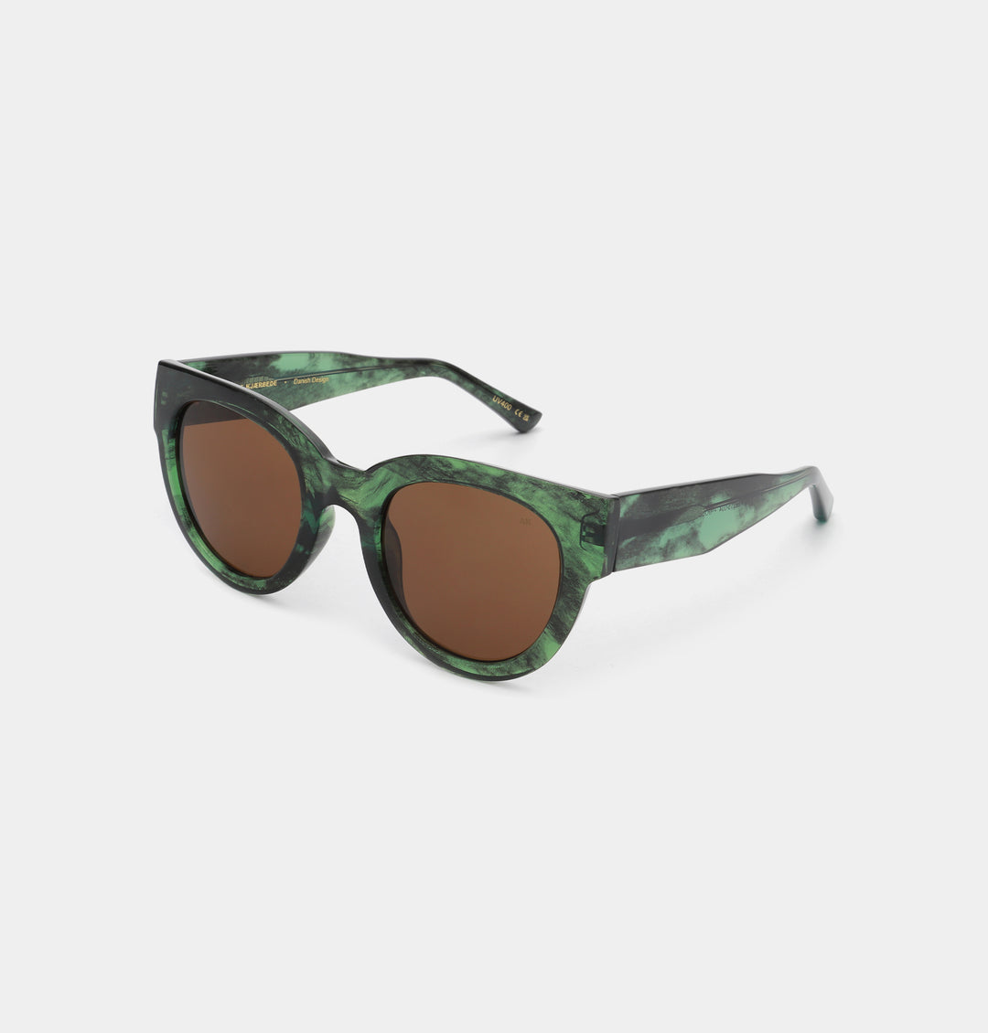Lilly- Green Marble Transparent