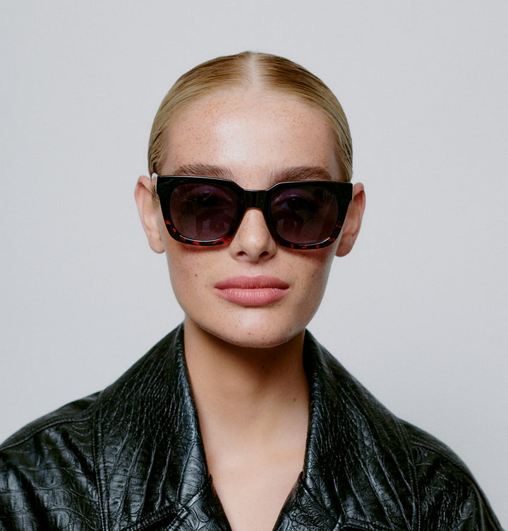 Nancy - Black Demi Tortoise