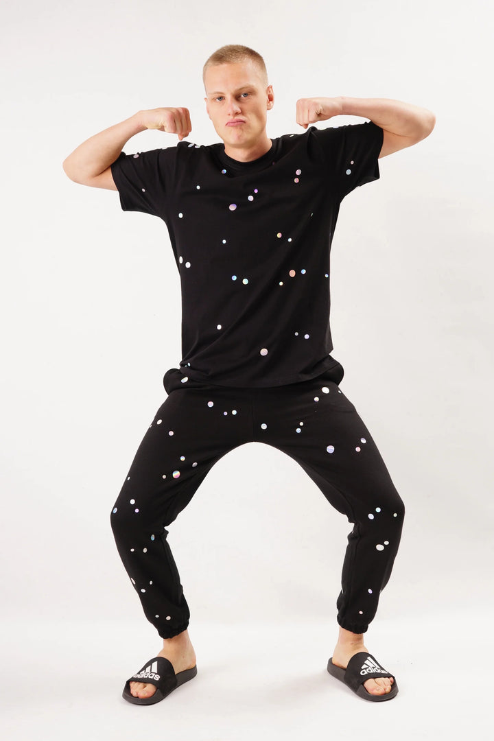 T-Shirt "BLACK HOLO" - black