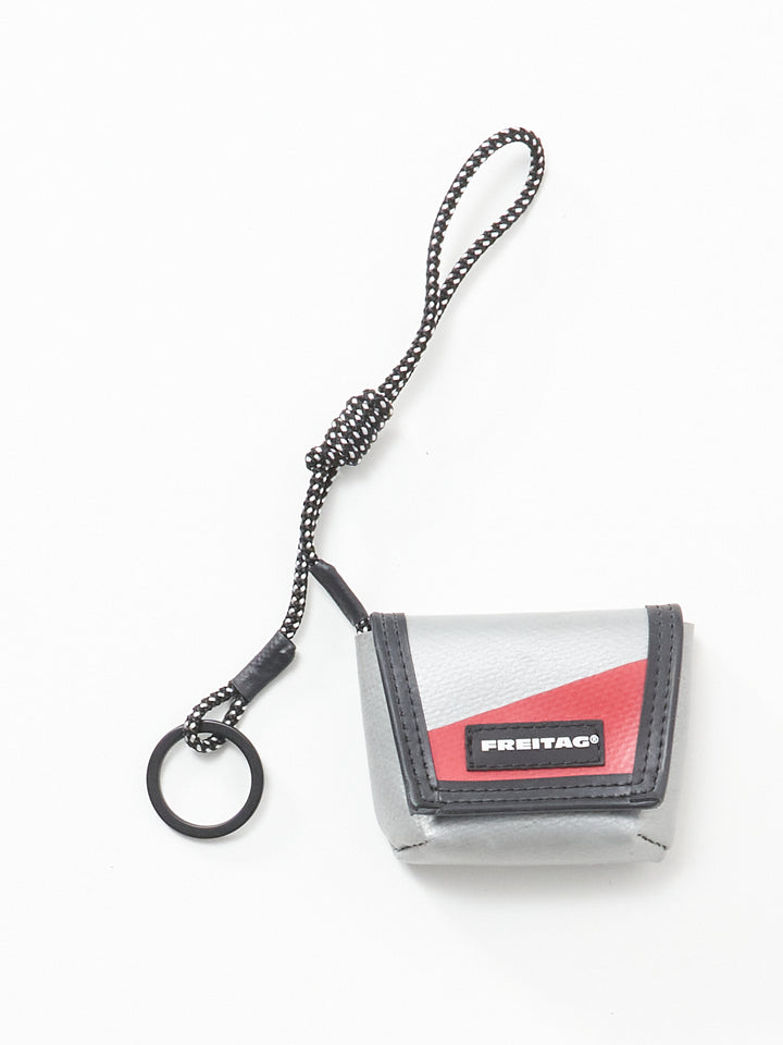 F213 MINI MESSENGER - silver red