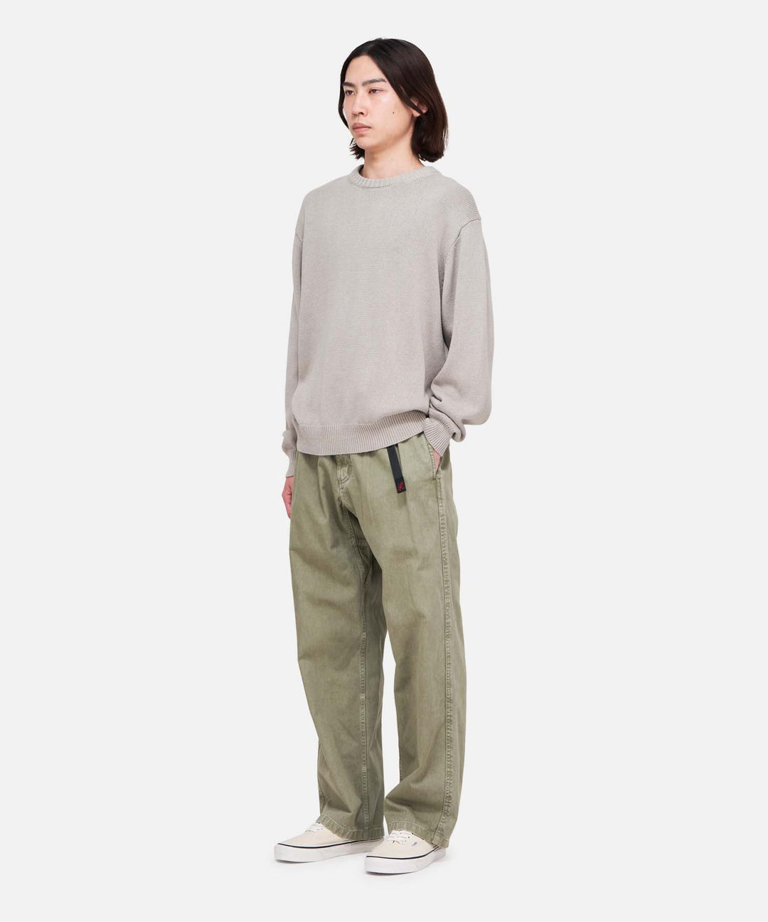 GRAMICCI PANT STRAIGHT FIT - herb pigment