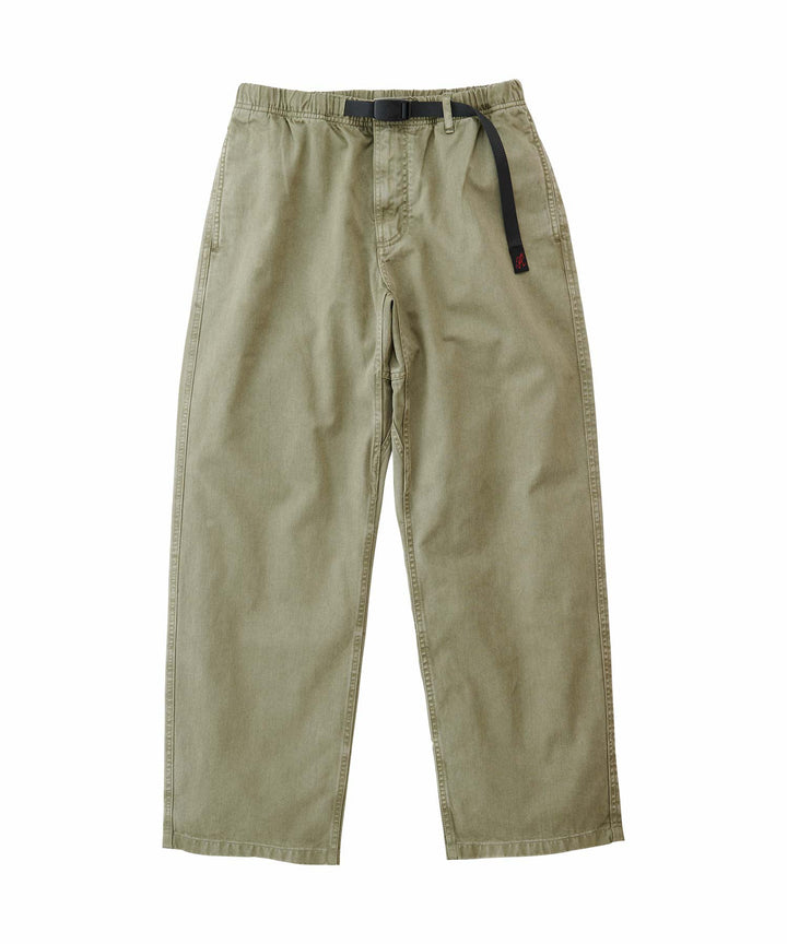GRAMICCI PANT STRAIGHT FIT - herb pigment