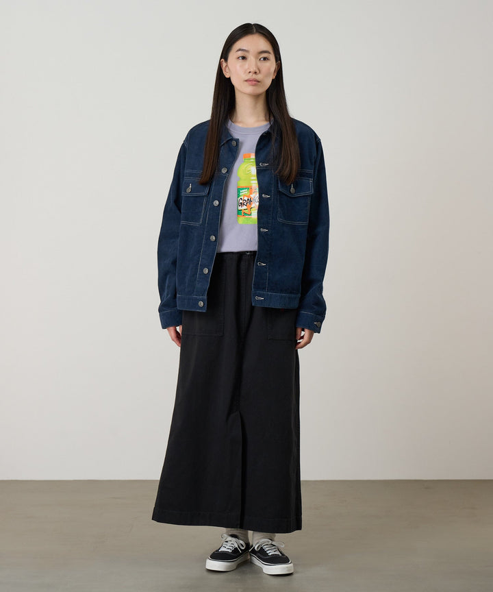 Gramicci Long Baker Skirt - black
