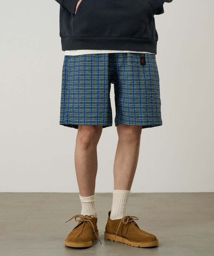 O.G. G-SHORT SEERSUCKER PLAID. - MULTI STRIPE