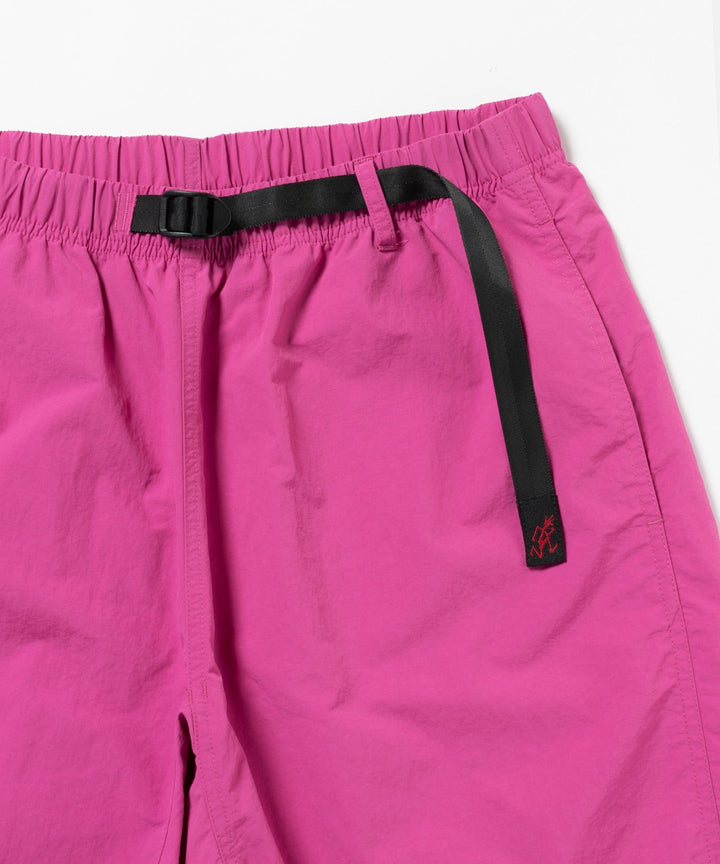 NYLON PACKABLE G-SHORT - PLUM