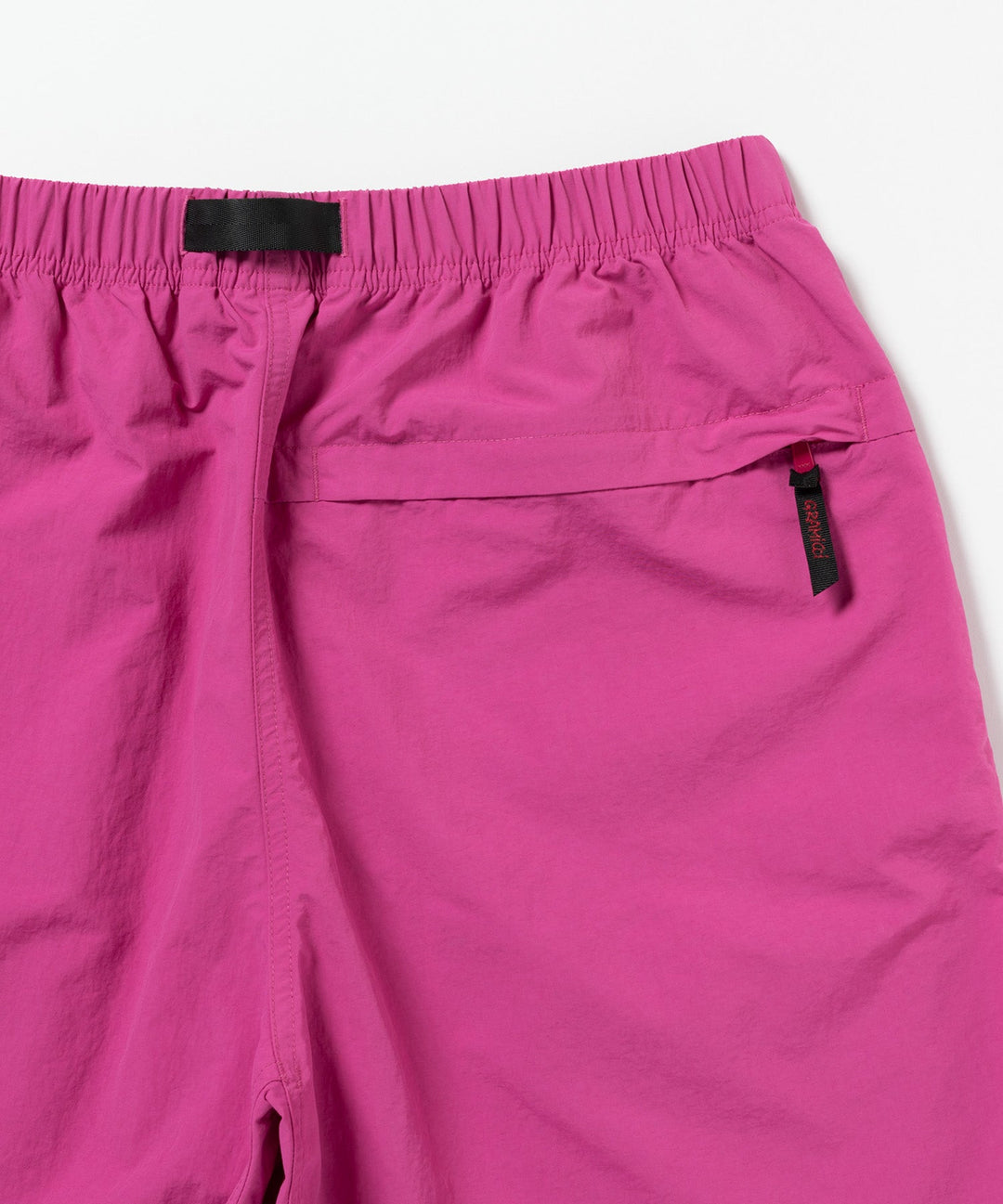 NYLON PACKABLE G-SHORT - PLUM
