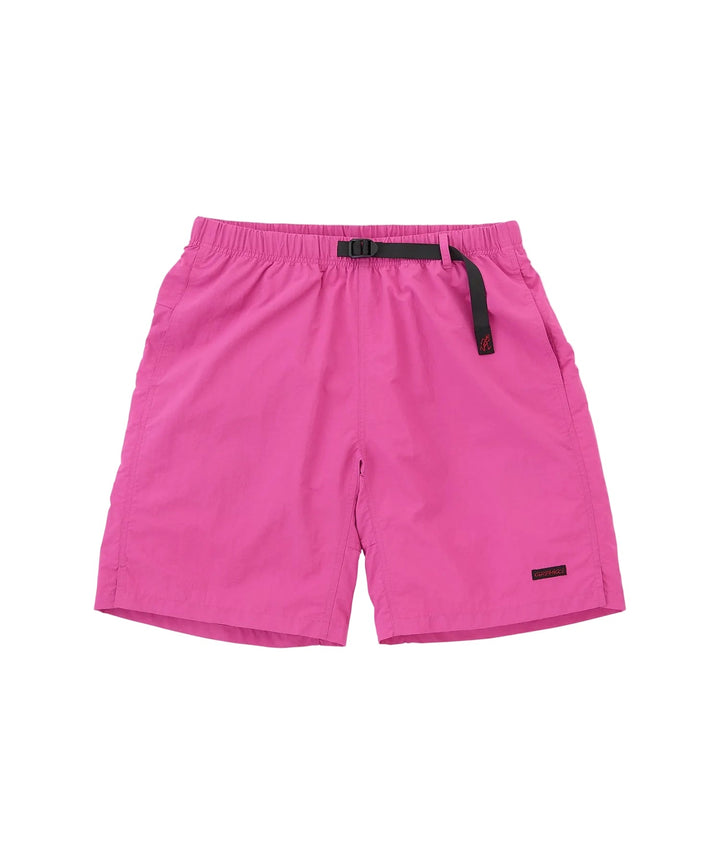 NYLON PACKABLE G-SHORT - PLUM
