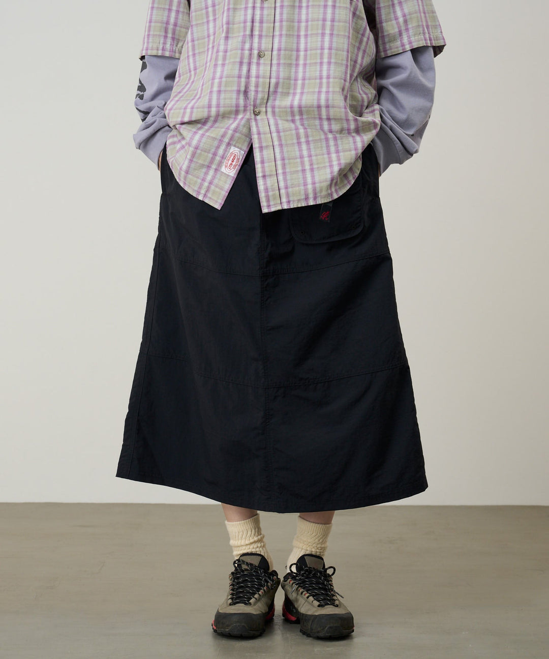 Gramicci Nylon Utility Skirt - BLACK