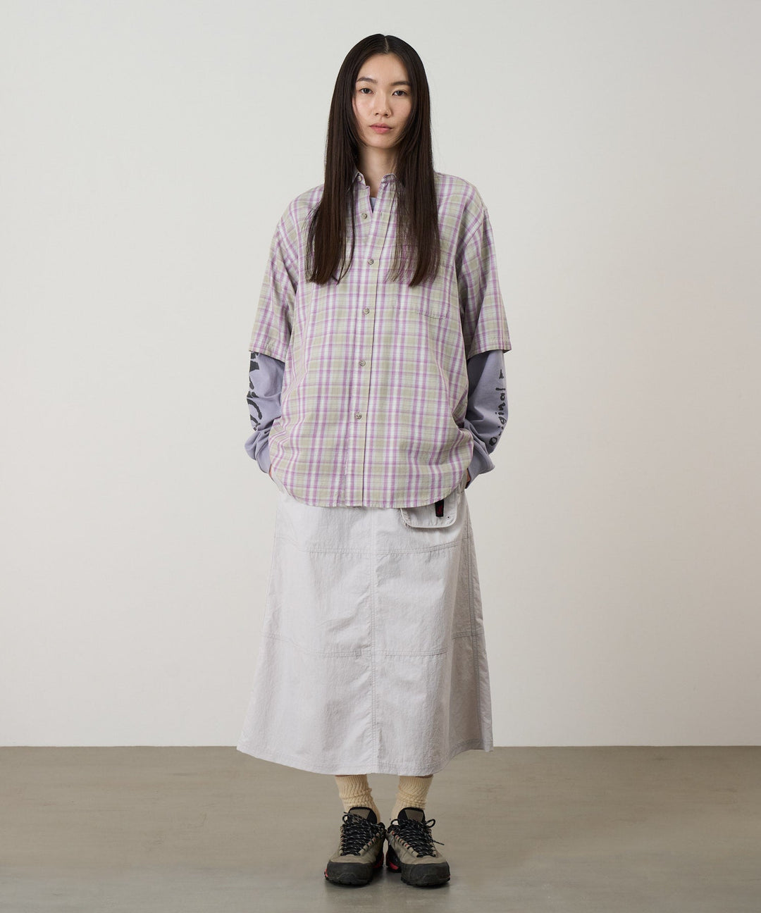 Gramicci Nylon Utility Skirt - ECRU