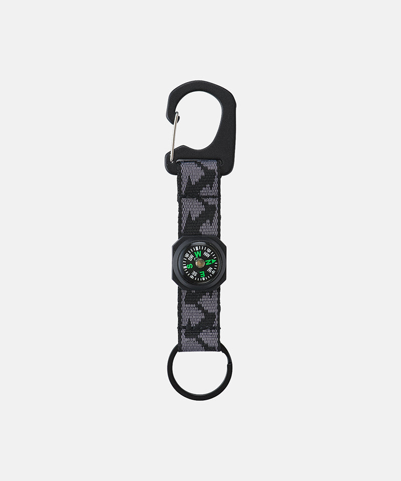COMPASS KEYRING - ZIG ZAG
