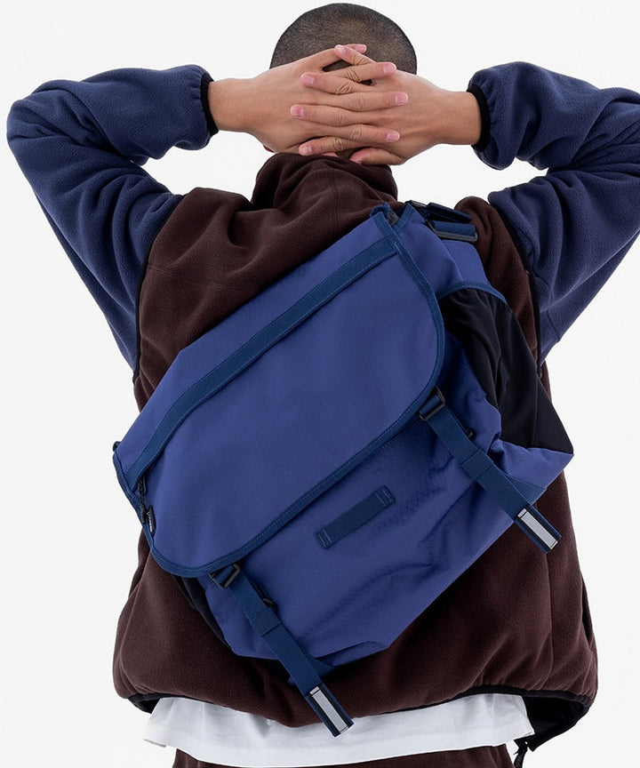 MESSENGER BAG - DUSKY BLUE
