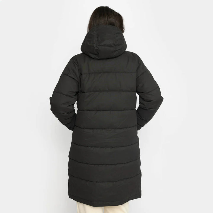 Hooded Puffer Coat - black