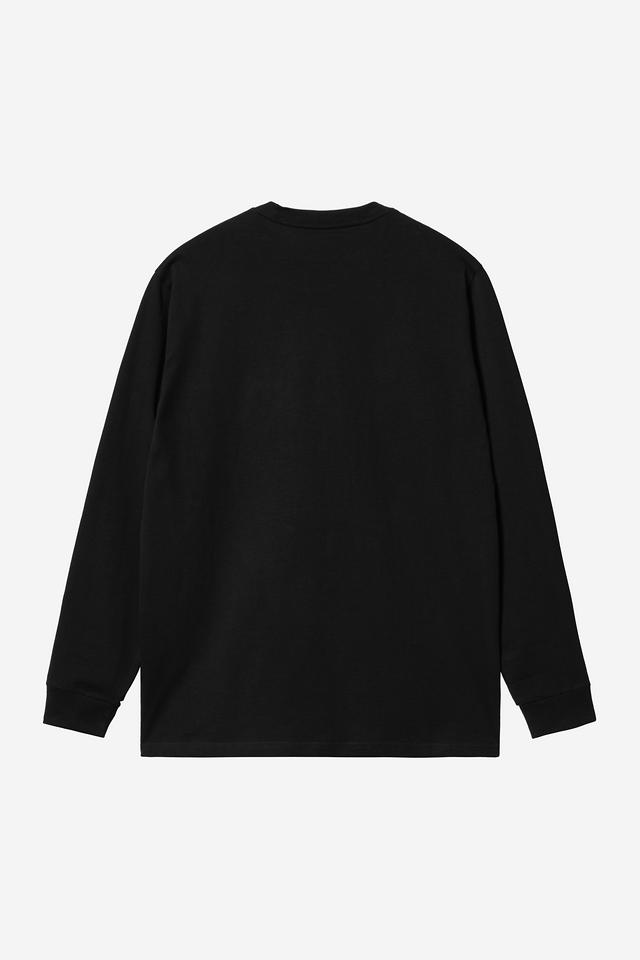 L/S  Chase T-Shirt 100 % Cotton - black gold