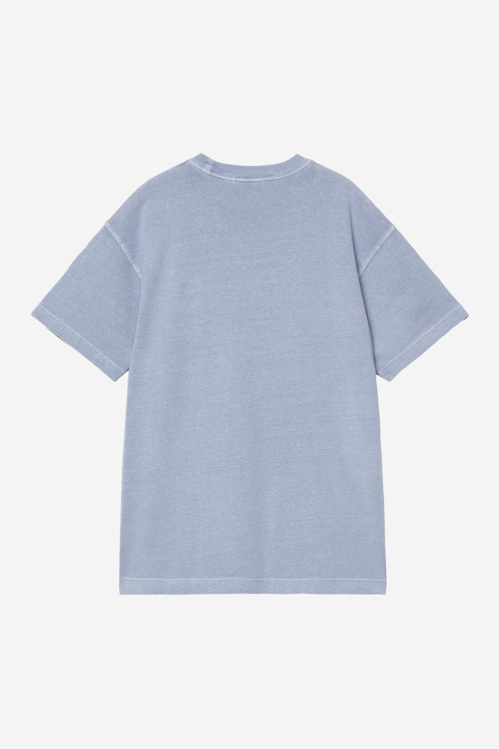 S/S Nelson T-Shirt Gentle Blue garment dyed