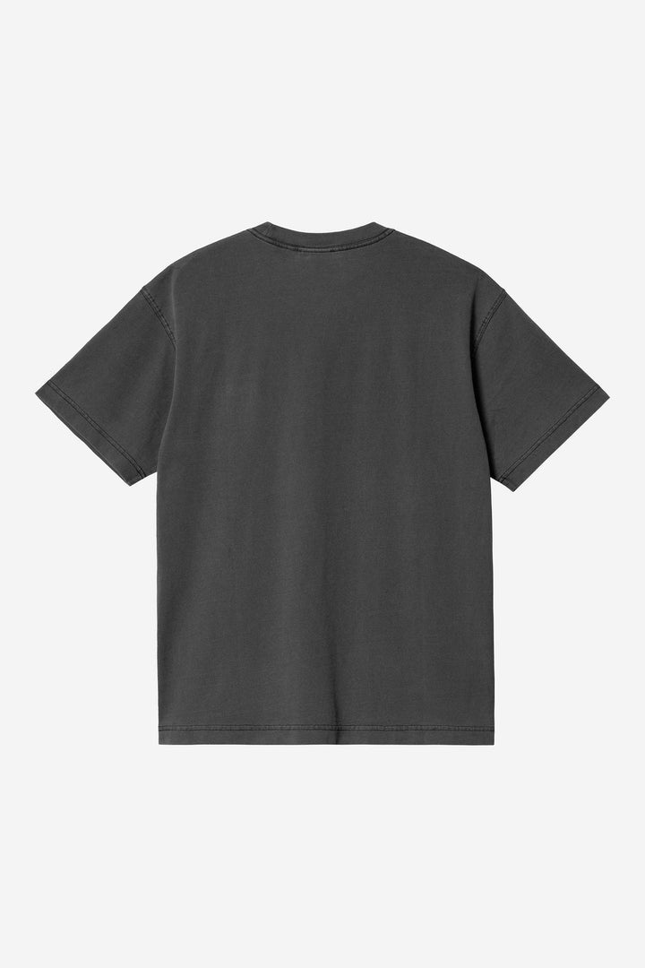 S/S Nelson T-Shirt Black garment dyed